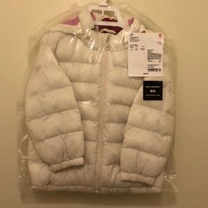 Uni Qlo baby puffer jacket